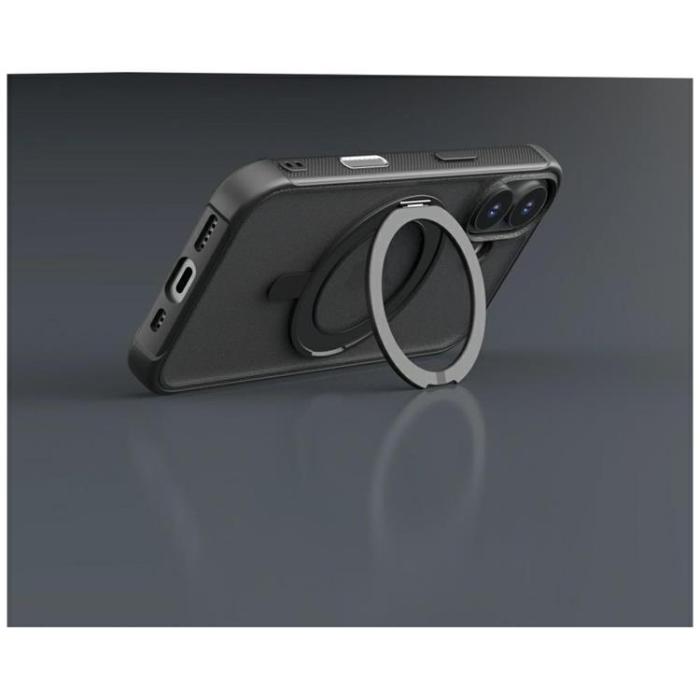 Araree - Araree iPhone 17 Mobilskal MagSafe Duple M Stand - Svart