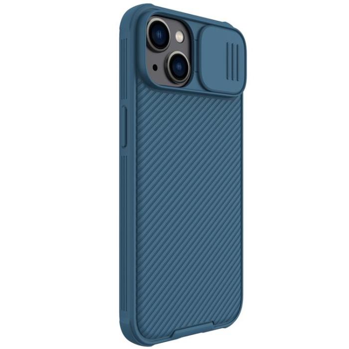 Nillkin - Nillkin iPhone 14 Plus Skal CamShield Pro Magnetic - Blå