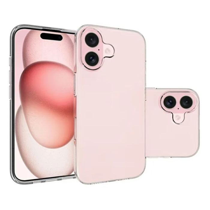 A-One Brand - iPhone 17 Mobilskal Crystal Clear TPU - Transparent