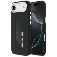 Mercedes - AMG Mobilskal till iPhone Air MagSafe Silikon Oversize Rhombs - Svart