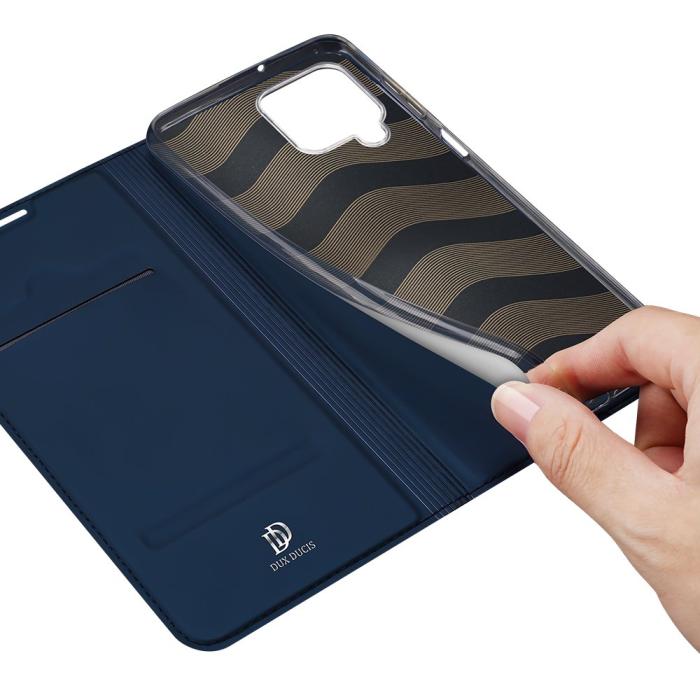 UTGATT1 - Dux Ducis Skin Series Plånboksfodral Samsung Galaxy A22 4G - Blå