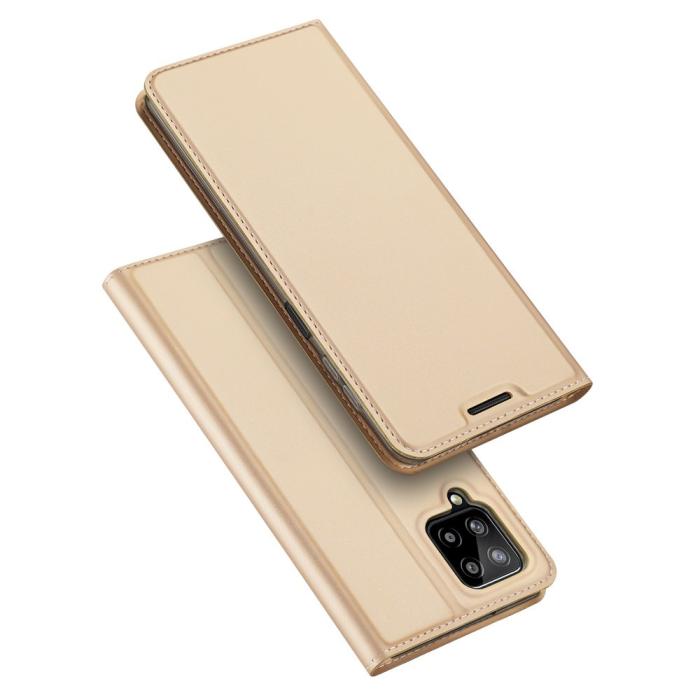 Dux Ducis - Dux Ducis Skin Series Plånboksfodral Samsung Galaxy A22 4G - Guld