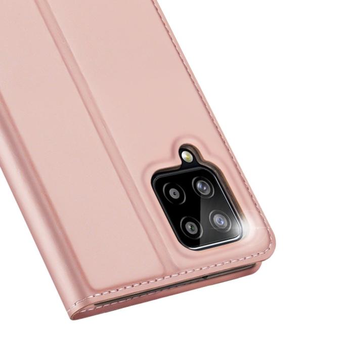 Dux Ducis - Dux Ducis Skin Series Plånboksfodral Samsung Galaxy A22 4G - Rosa