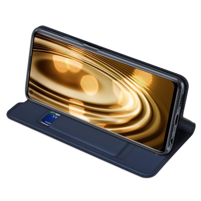 UTGATT1 - Dux Ducis Skin Series Plånboksfodral Xiaomi Redmi Note 9T 5G - Blå