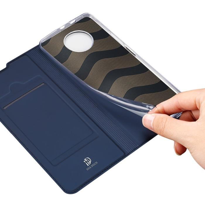 UTGATT1 - Dux Ducis Skin Series Plånboksfodral Xiaomi Redmi Note 9T 5G - Blå