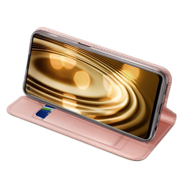 Dux Ducis - Dux Ducis Skin Series Plånboksfodral Xiaomi Redmi Note 9T 5G - Rosa