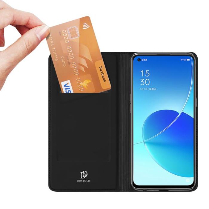 Dux Ducis - Dux Ducis Skin Series Fodral Oppo Reno6 4G - Svart
