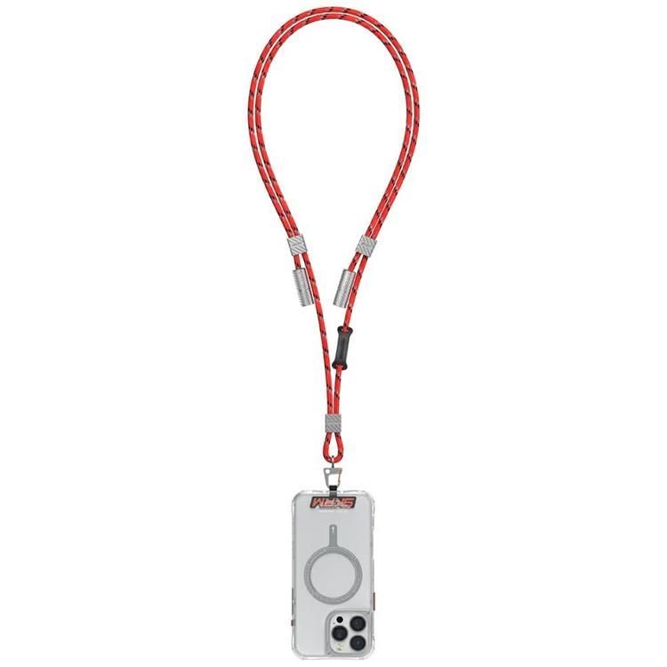 Skinarma 2in1 USB-C Till USB-C Kabel Lanyard Dyno Ve - Röd | 3541 | AlltMobil