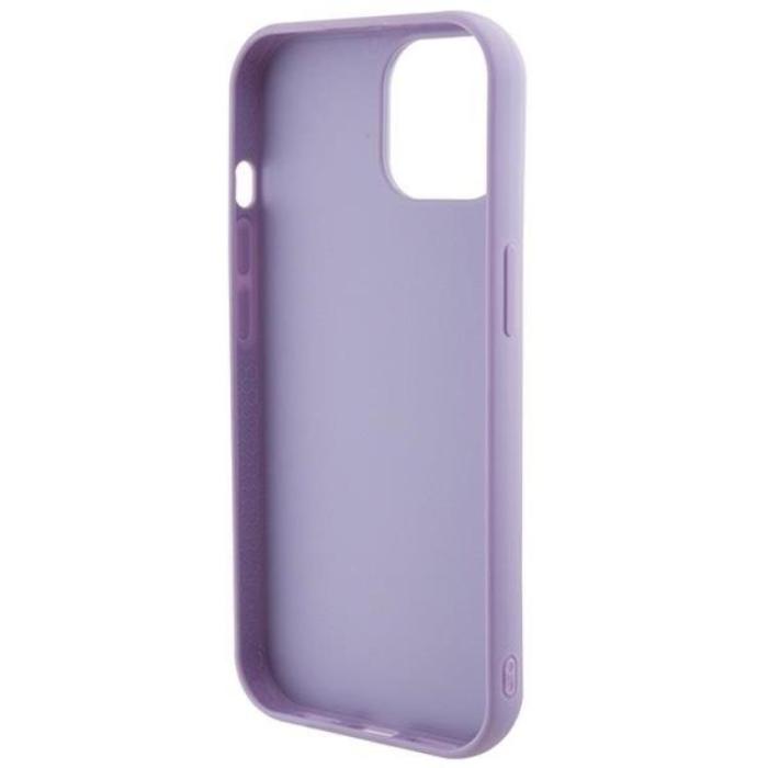 Guess - Guess iPhone 15 Mobilskal Sequin Script Metal - Lila