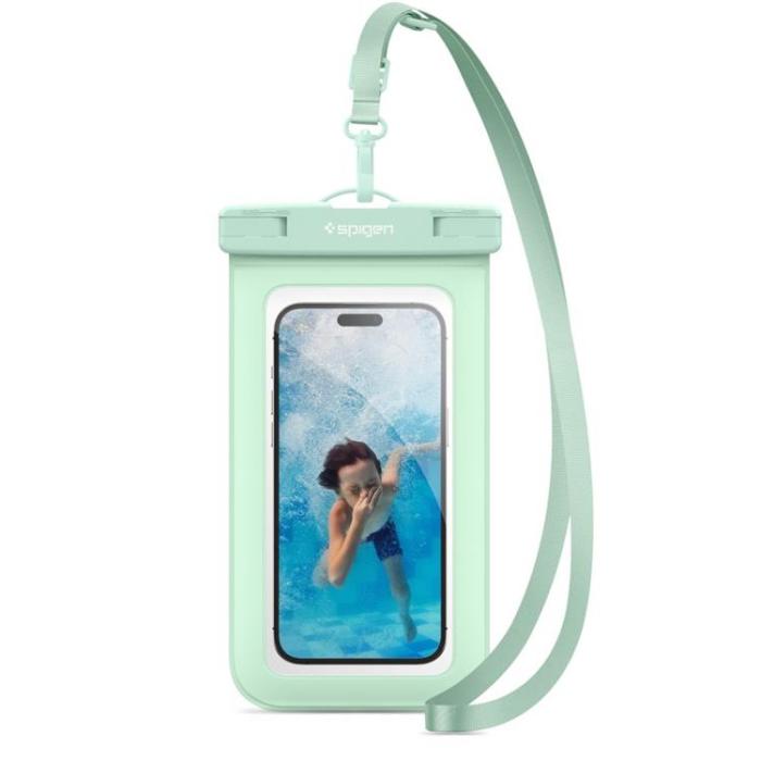 UTGATT - Spigen Vattentätt Universalt Mobilfodral - Mint