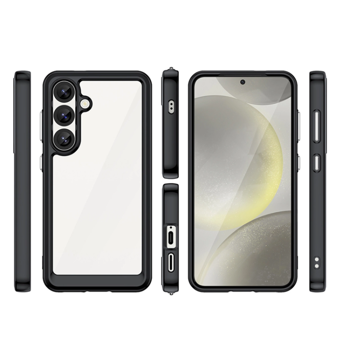 OEM - Galaxy S25 Edge Mobilskal Outer Space - Svart