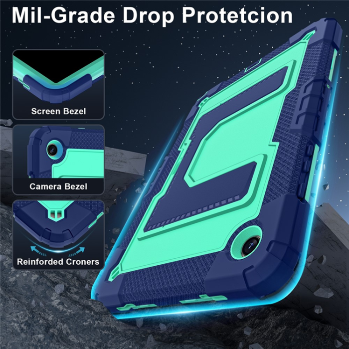 A-One Brand - Galaxy Tab A9 Plus Skal Kickstand Med Rem Anti Drop