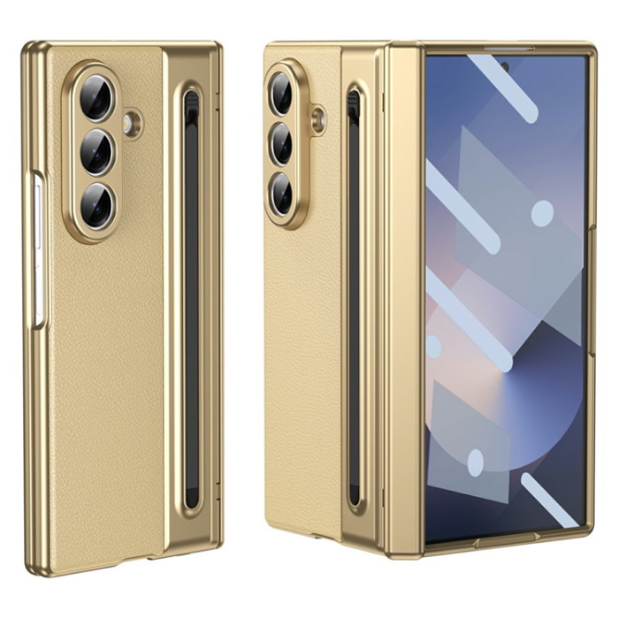 A-One Brand - Galaxy Z Fold 7 Mobilskal Matte Electroplated - Guld