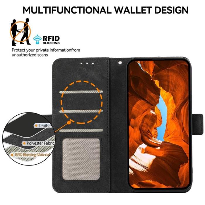 ABEEL - ABEEL Sony Xperia 1 VII Plånboksfodral RFID Blocking - Svart