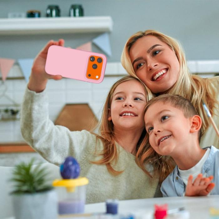 N/A - Mobilskal till iPhone 17 Pro Shockproof EVA - Rosa