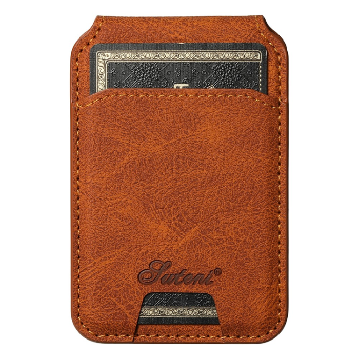 SUTENI - SUTENI iPhone 17 Mobilskal MagSafe Kickstand H16 - Khaki