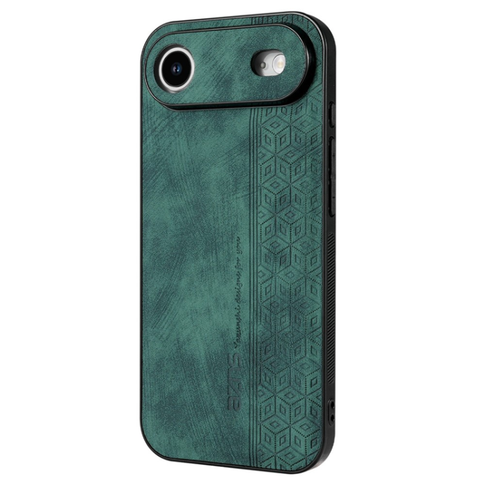 AZNS - AZNS iPhone Air Mobilskal PU-Läder TPU - Grön