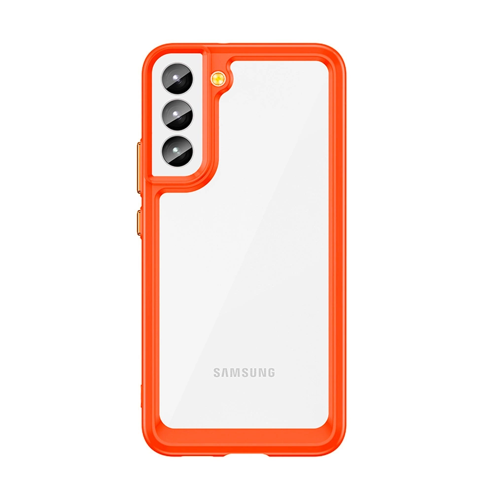 Galaxy S22 Plus Mobilskal Outer Space - Orange | 2353 | AlltMobil