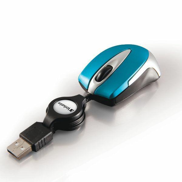 Verbatim Optisk Mus USB-A 1000 dpi Go Mini - Blå | 264 | AlltMobil