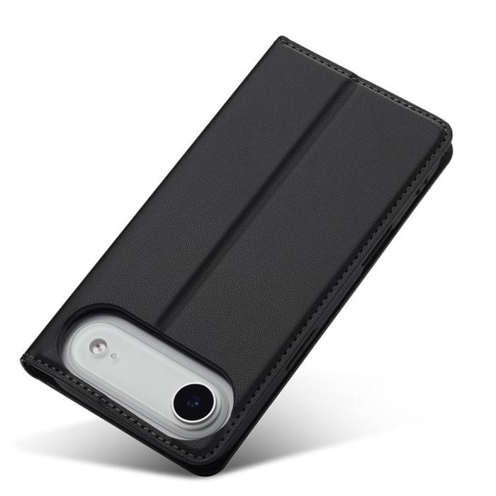 LC.imeeke - LC.IMEEKE iPhone Air Plånboksfodral PU Läder - Svart