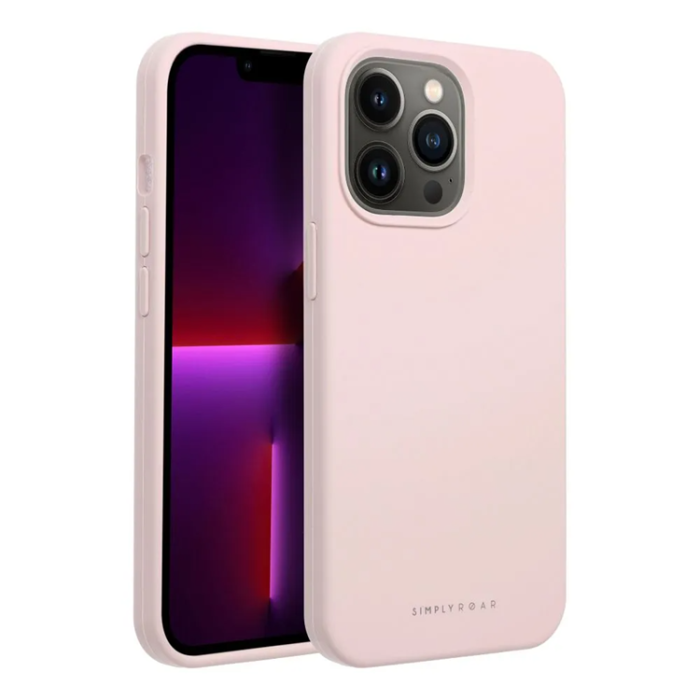 Roar - Roar iPhone 13 Pro Mobilskal Roar Cloud Skin - Rosa