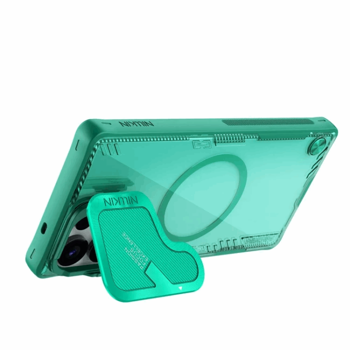 Nillkin - Nillkin Galaxy S25 Ultra Mobilskal Magsafe Iceblade Prop - Grön