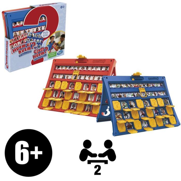 Hasbro - HASBRO Brädspel Guess Who? (DK/NO)