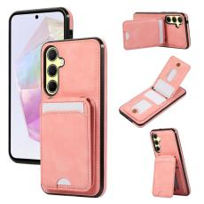 OEM - Mobilfodral f&ouml;r Samsung Galaxy S26 Konstl&auml;der + TPU - Rosa