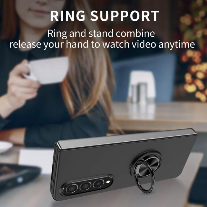 Forcell - Forcell KONG RING skal för Samsung Galaxy Z Fold 4 5G svart
