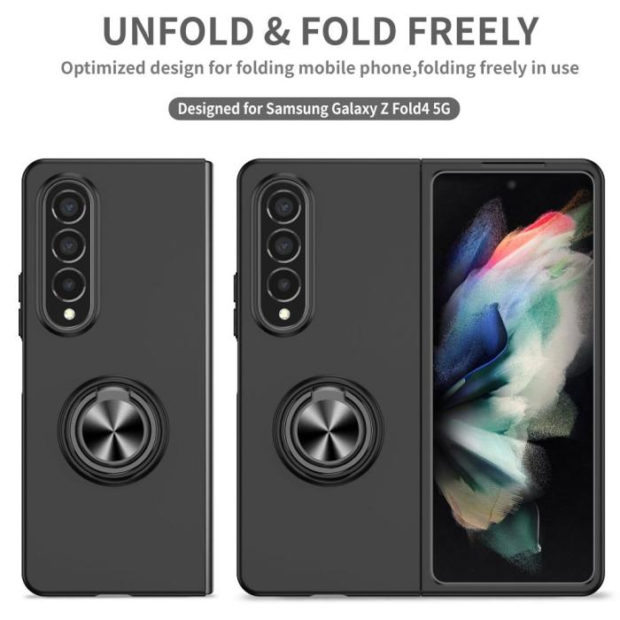 Forcell - Forcell KONG RING skal för Samsung Galaxy Z Fold 4 5G svart