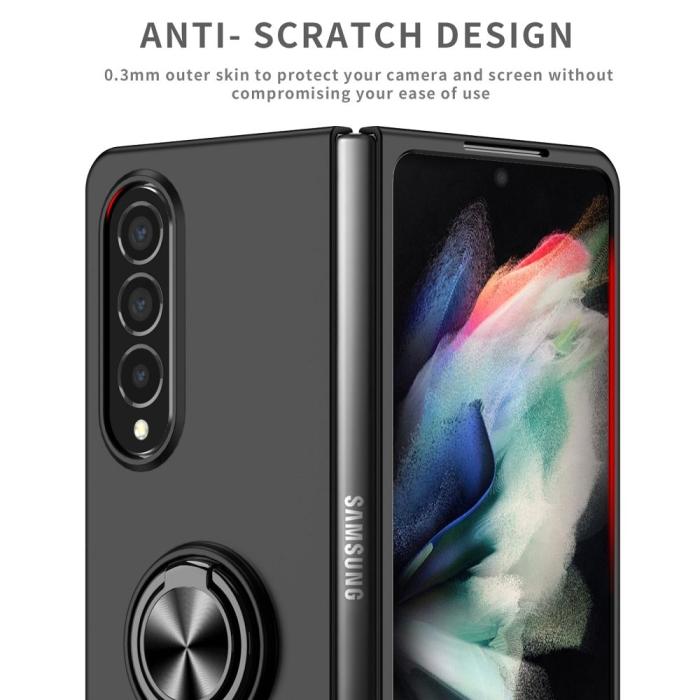 Forcell - Forcell KONG RING skal för Samsung Galaxy Z Fold 4 5G svart