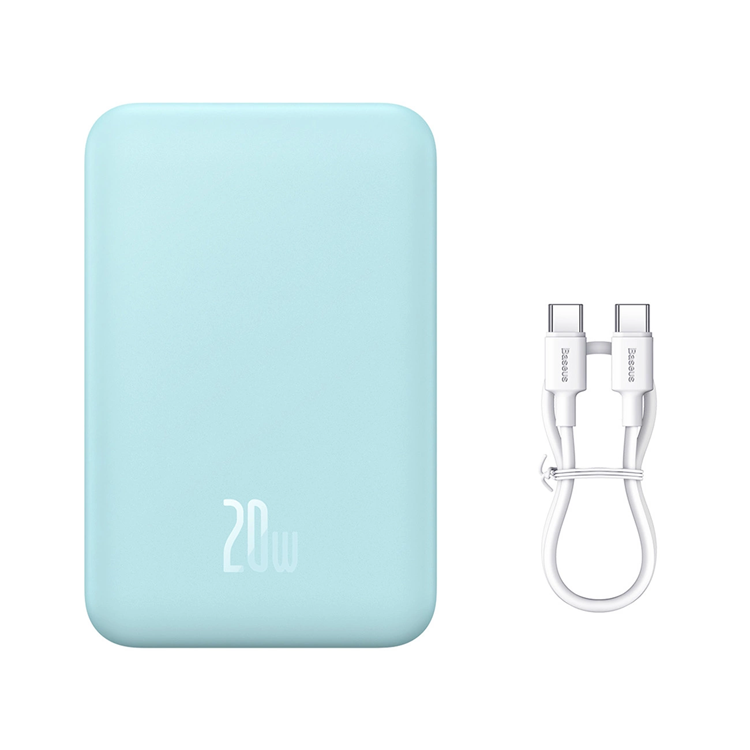 Baseus Powerbank 20000mAh 20W Magnetic Mini - Blå | 505295 | AlltMobil