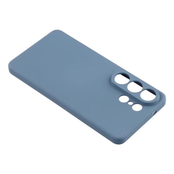 WANLONFENG - WANLONFENG Mobilskal för Samsung Galaxy S26 Ultra TPU med härdat glas Grå