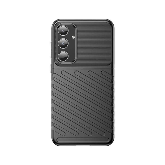 OEM - Galaxy A55 Mobilskal Thunder Armored - Svart