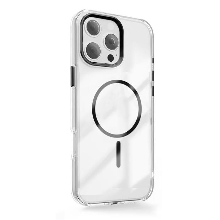OEM - iPhone 16 Pro Max Mobilskal MagSafe Clear Thin - Svart