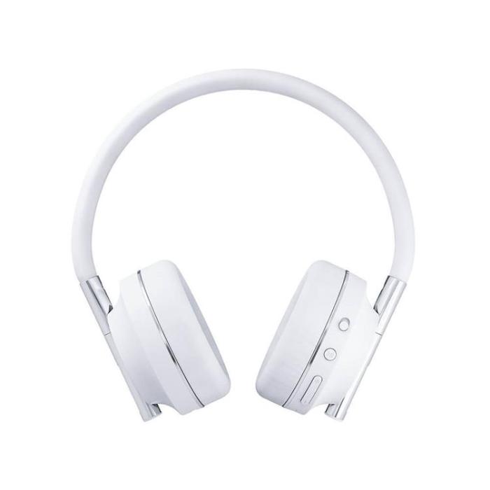 Happy Plugs - Happy Plugs Play Hörlurar Over-Ear 85dB Trådlös - Vit