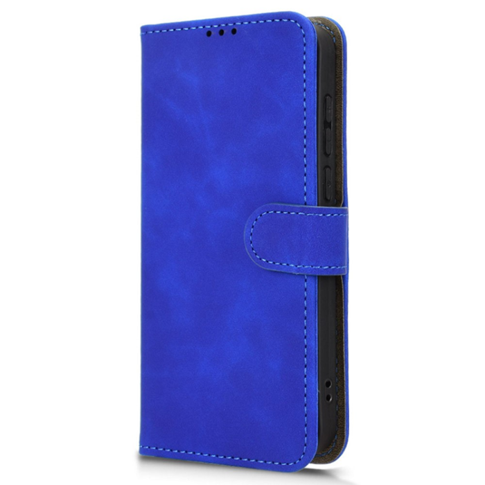 A-One Brand - OnePlus 15 5G Plånboksfodral Skin Feel Anti Drop Konstläder - Blå