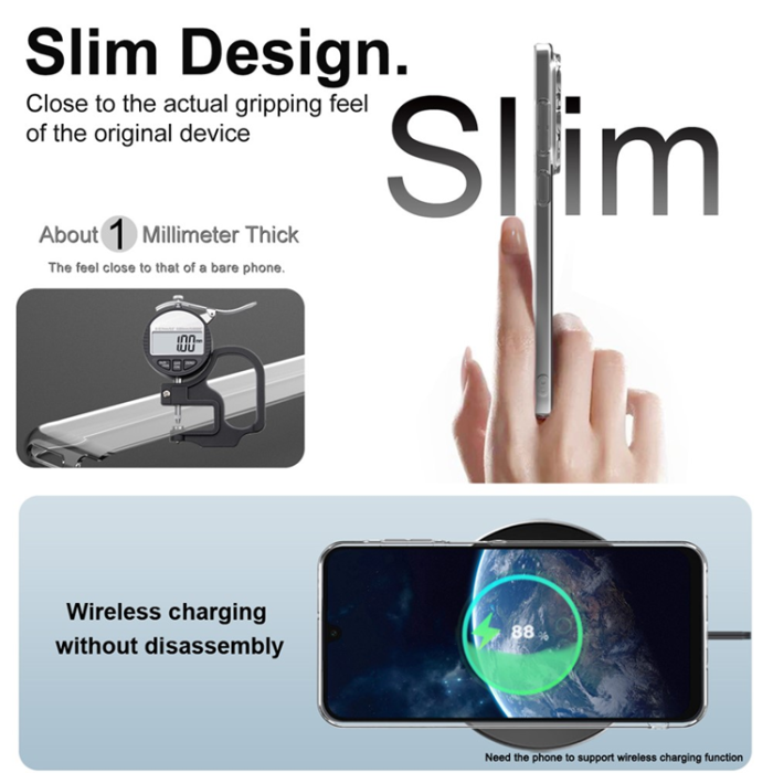 Imak - IMAK Galaxy A17 5G Mobilskal UX-5 Series Shockproof - Clear