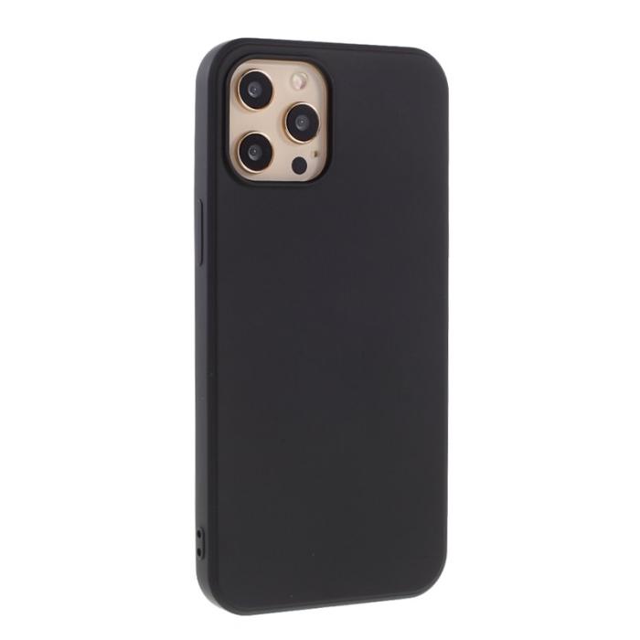 X-Level - X-LEVEL Mobilskal till iPhone 12 Pro Max i Anti-scratch Silikon - Svart