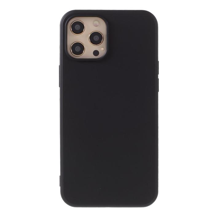 X-Level - X-LEVEL Mobilskal till iPhone 12 Pro Max i Anti-scratch Silikon - Svart