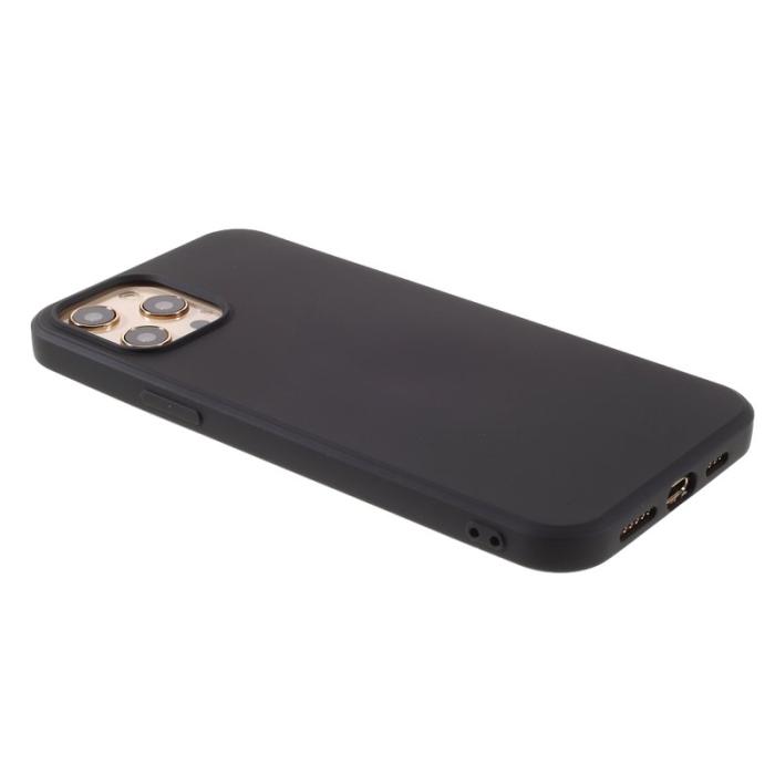 X-Level - X-LEVEL Mobilskal till iPhone 12 Pro Max i Anti-scratch Silikon - Svart