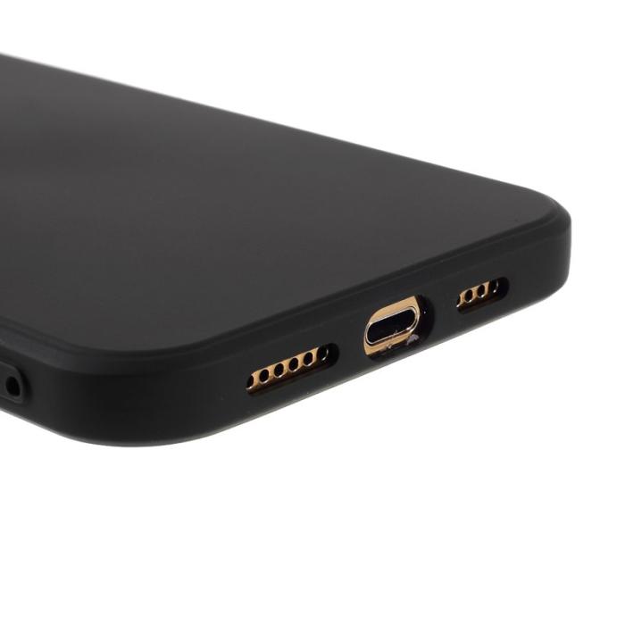 X-Level - X-LEVEL Mobilskal till iPhone 12 Pro Max i Anti-scratch Silikon - Svart
