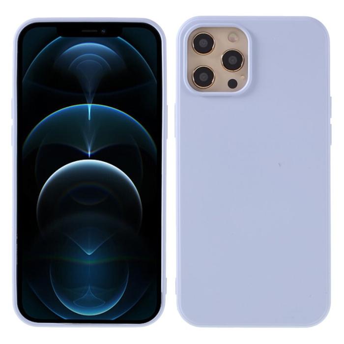 X-Level - X-LEVEL Mobilskal till iPhone 12 Pro Max i Flytande Silikon - Lila