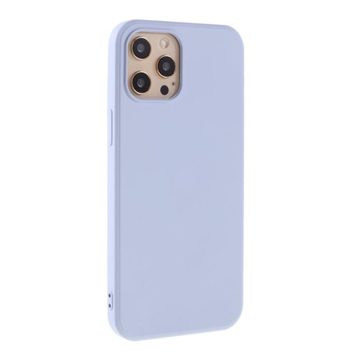 X-Level - X-LEVEL Mobilskal till iPhone 12 Pro Max i Flytande Silikon - Lila