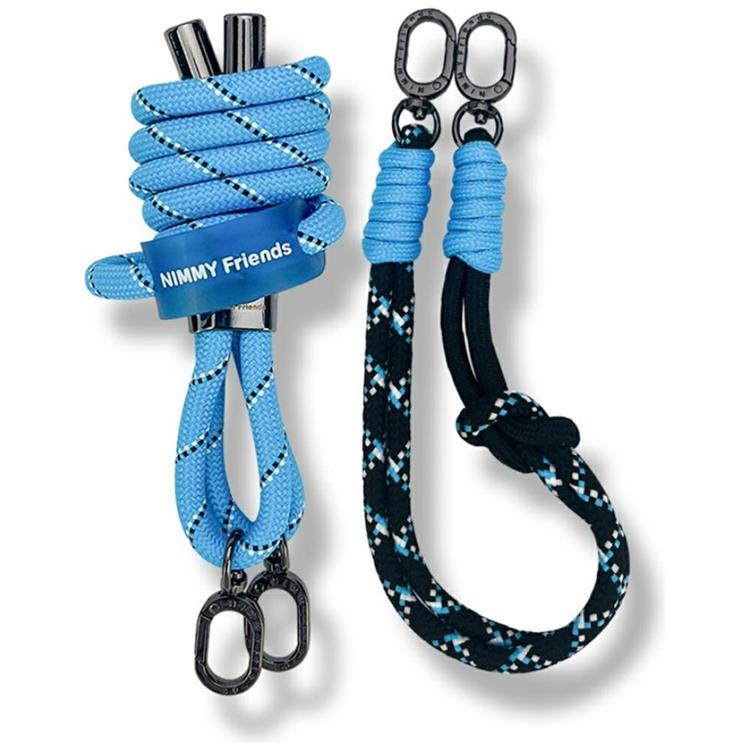 Nimmy Mobilrem Crossbody och Hand Cool&Cute 2.0 - Blå Svart | 264 | AlltMobil