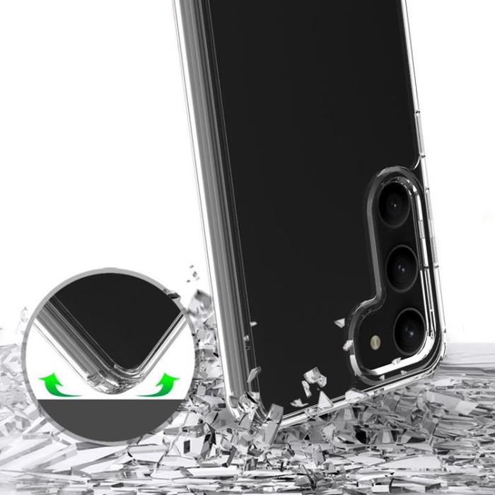 Tech-Protect - Tech-Protect Galaxy S23 Flexair Hybrid - Transparent