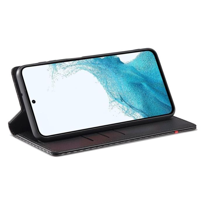LC.imeeke - LC.IMEEKE Samsung Galaxy A17 5G Plånboksfodral Konstläder - Vit
