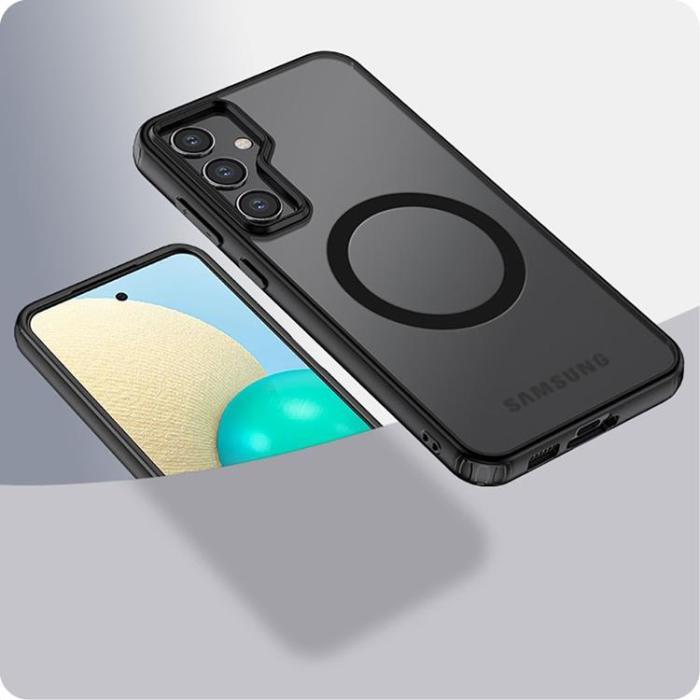 Tech-Protect - Tech-Protect Galaxy A55 5G Mobilskal Magsafe Magmat - Svart