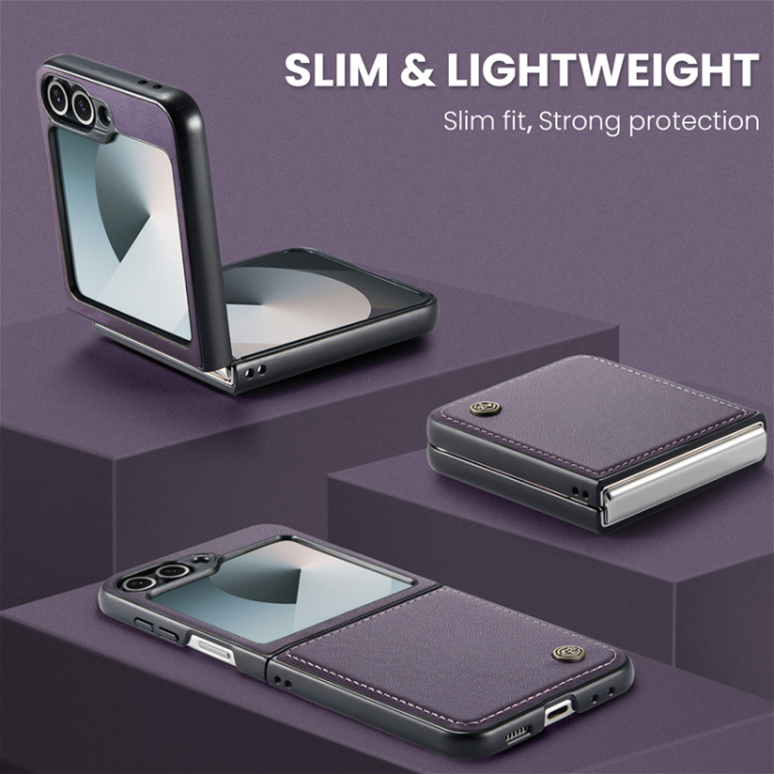 Caseme - CASEME Galaxy Z Flip 7 FE Mobilskal RFID Blocking Glossy 023