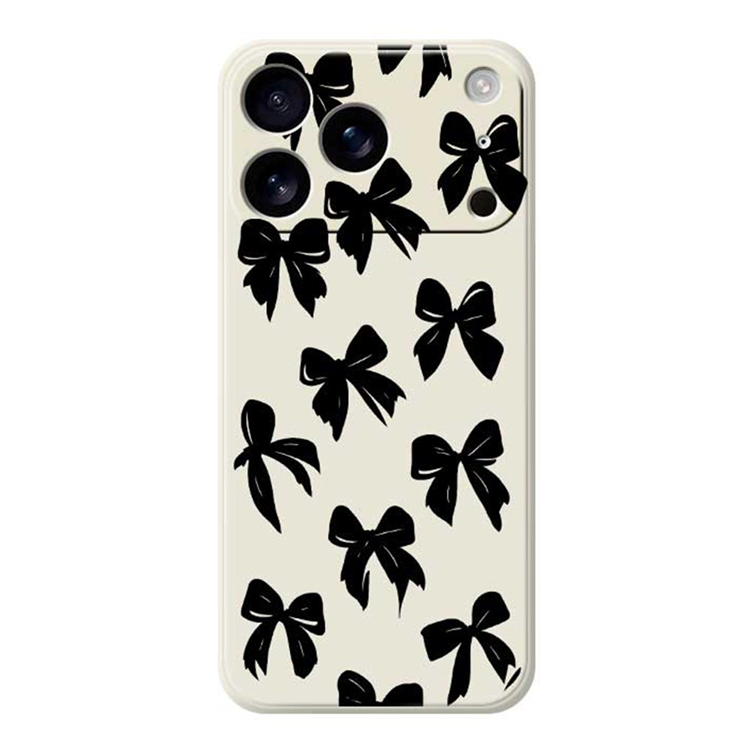 iPhone 17 Pro Max Mobilskal Bow Pattern Printing Straight | 2353 | AlltMobil